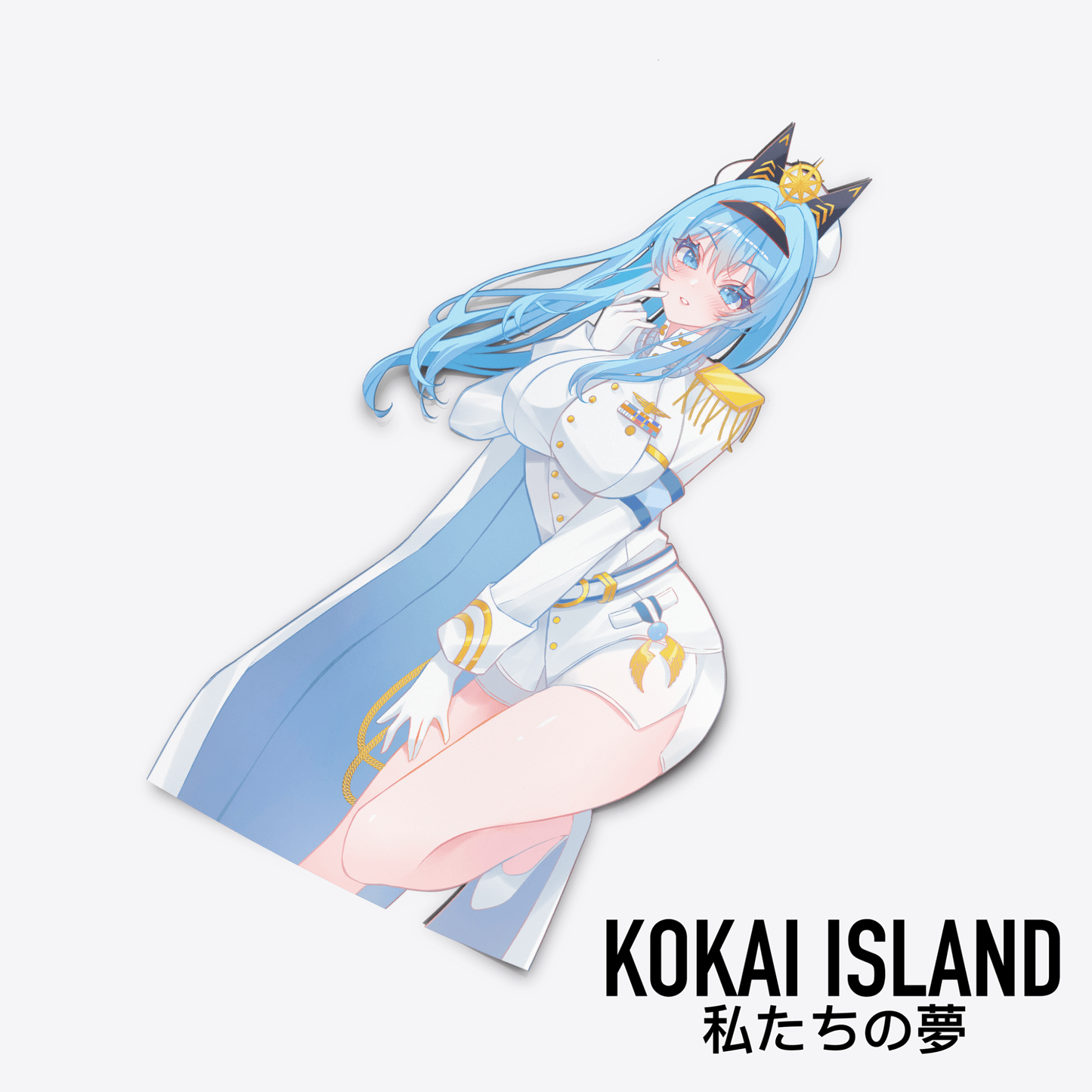 Helm Decal - Goddess of Victory: NikkeDecalKokai Island