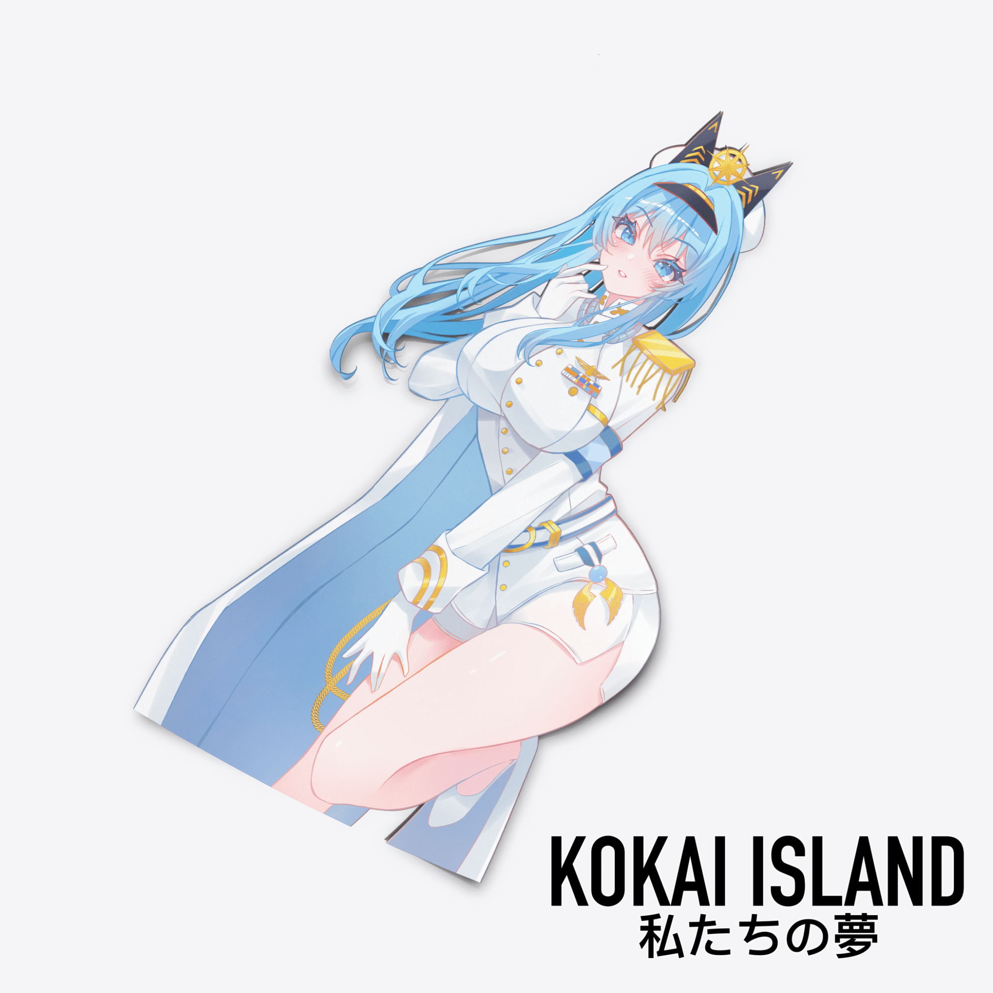 Helm Decal - Goddess of Victory: NikkeDecalKokai Island