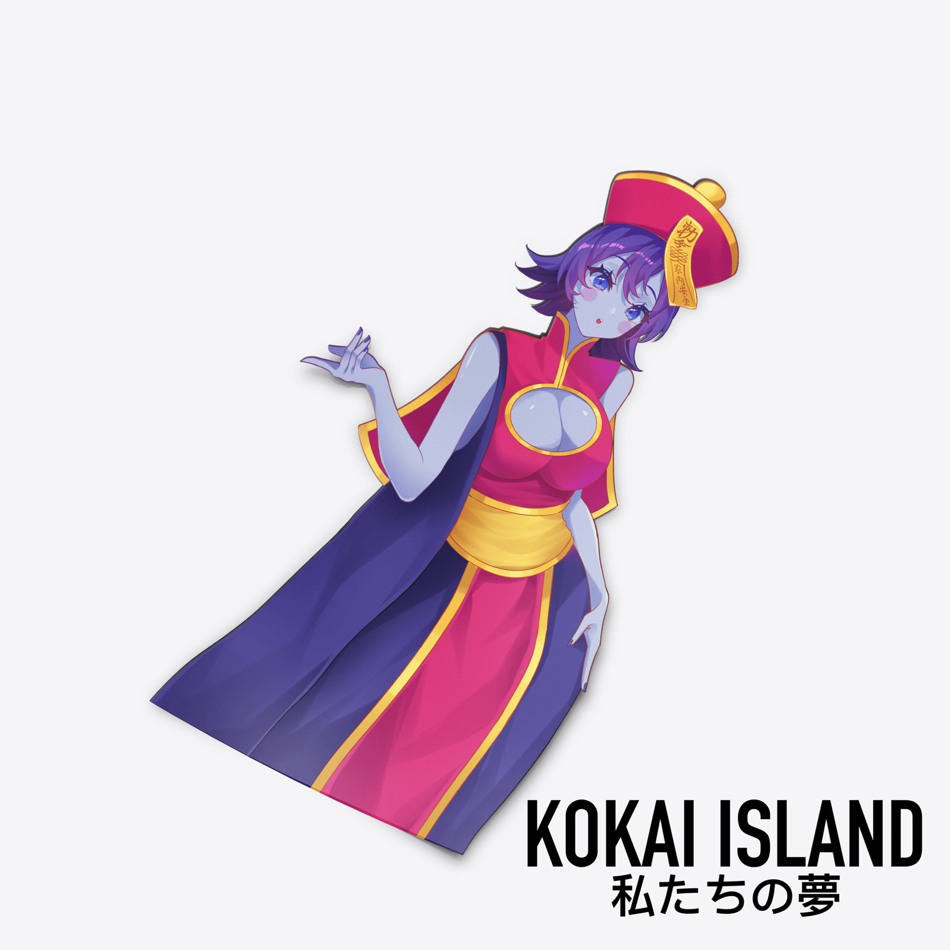 Hsien - Ko Decal - DarkstalkersDecalKokai Island