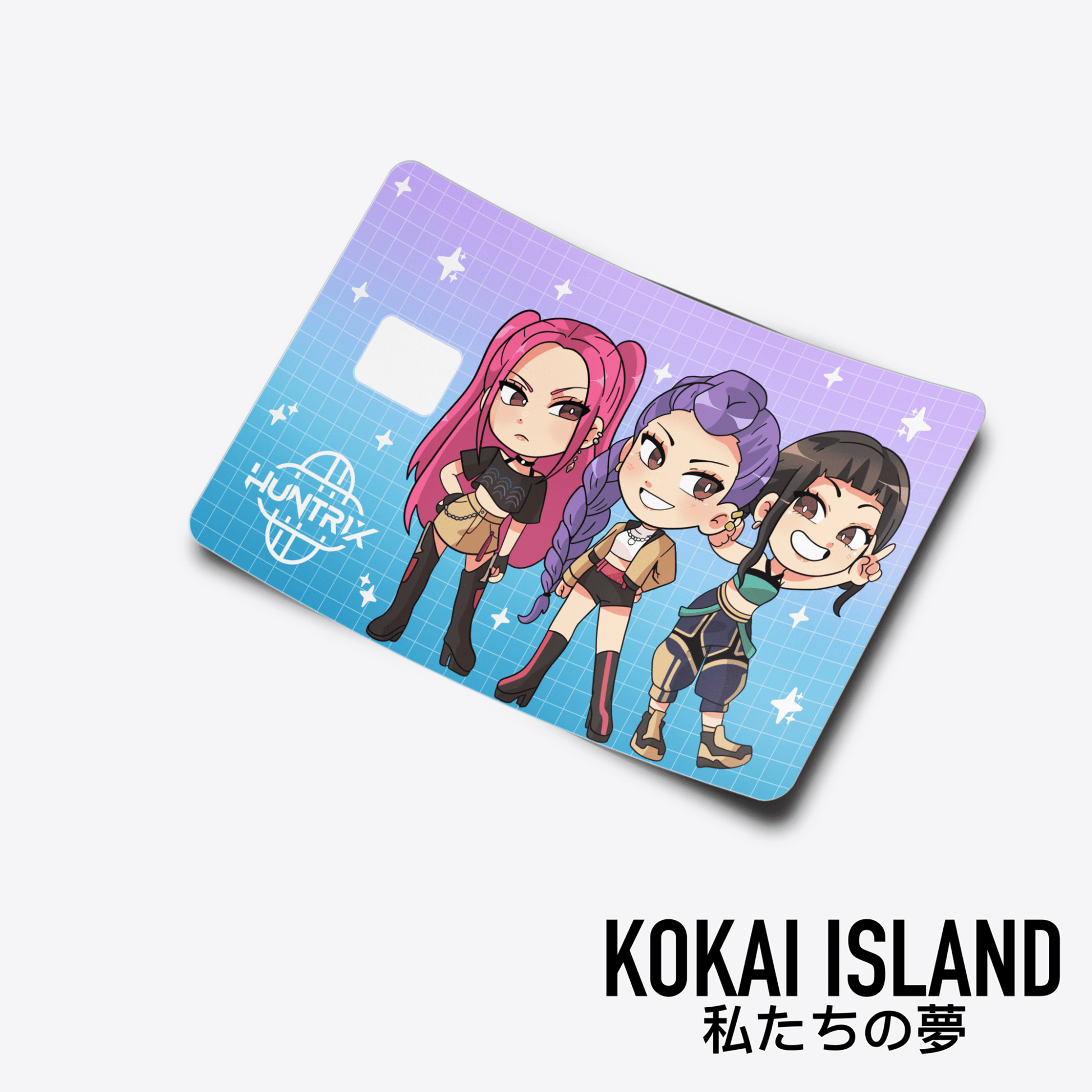 Huntrix Card Skin - KPop Demon HuntersDecalKokai Island