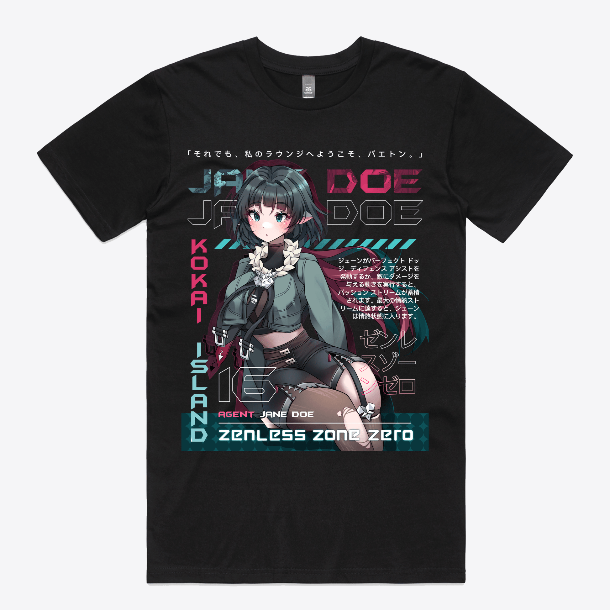 Jane Doe Shirt - Zenless Zone ZeroShirtKokai Island
