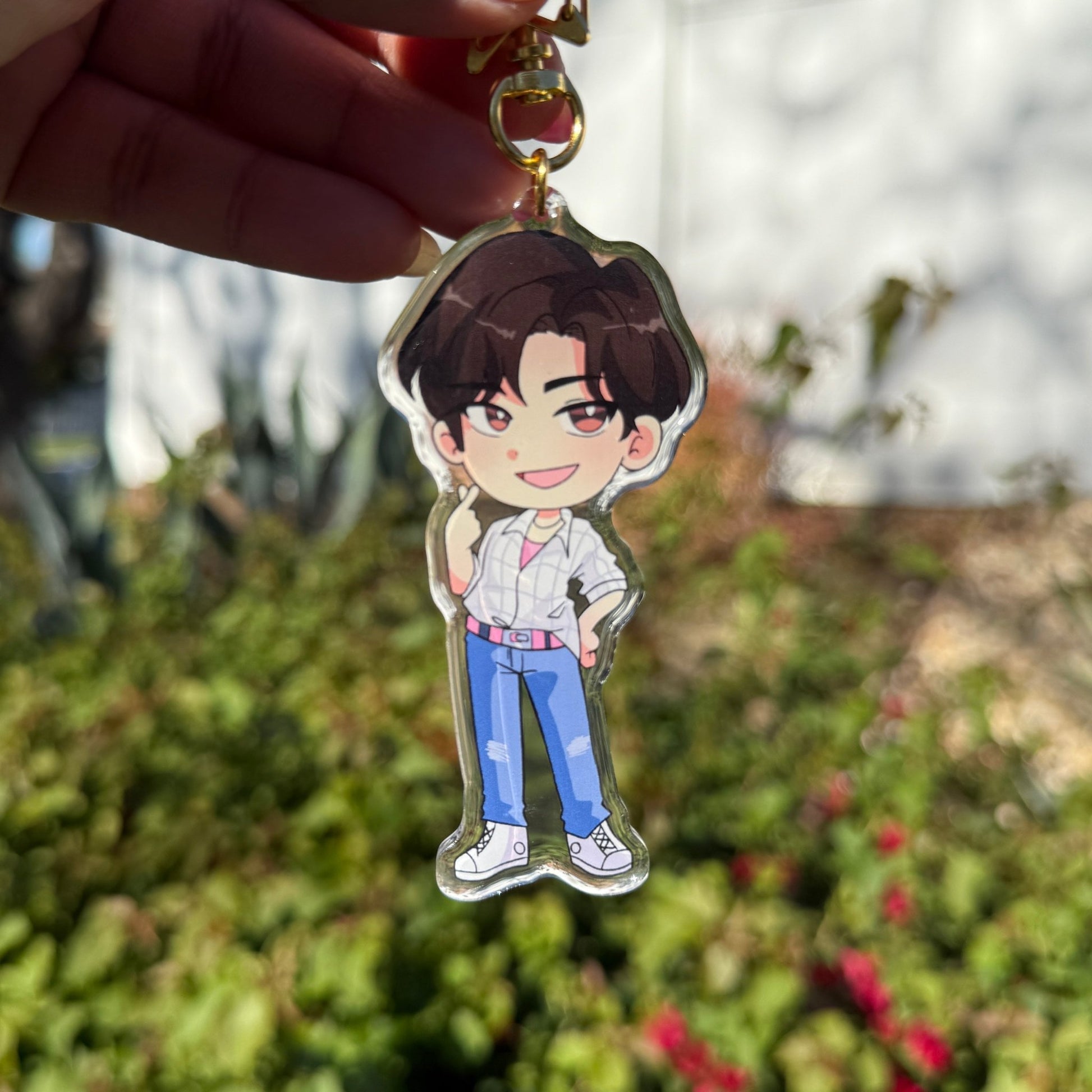 Jinu Chibi Keychain - KPop Demon HuntersKeychainKokai Island