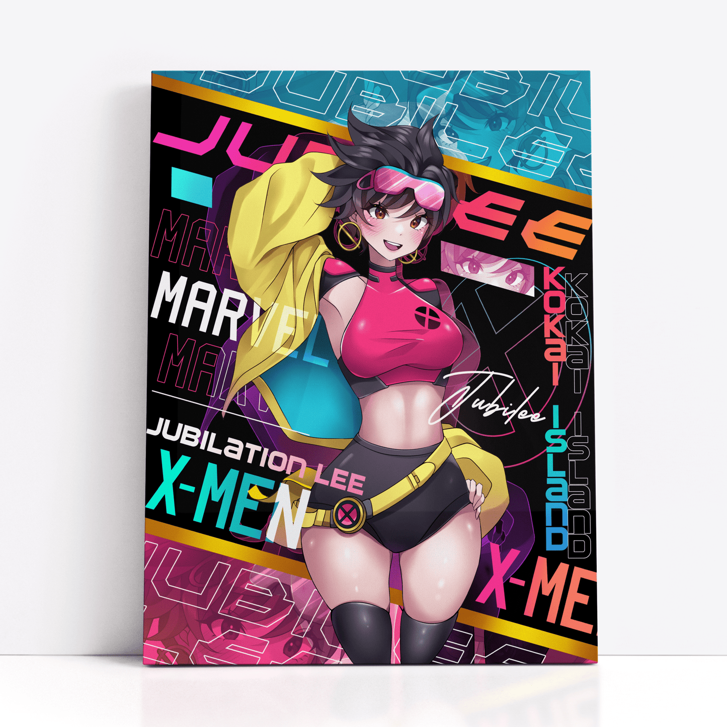Jubilee Print - Comic GirlsPrintKokai Island