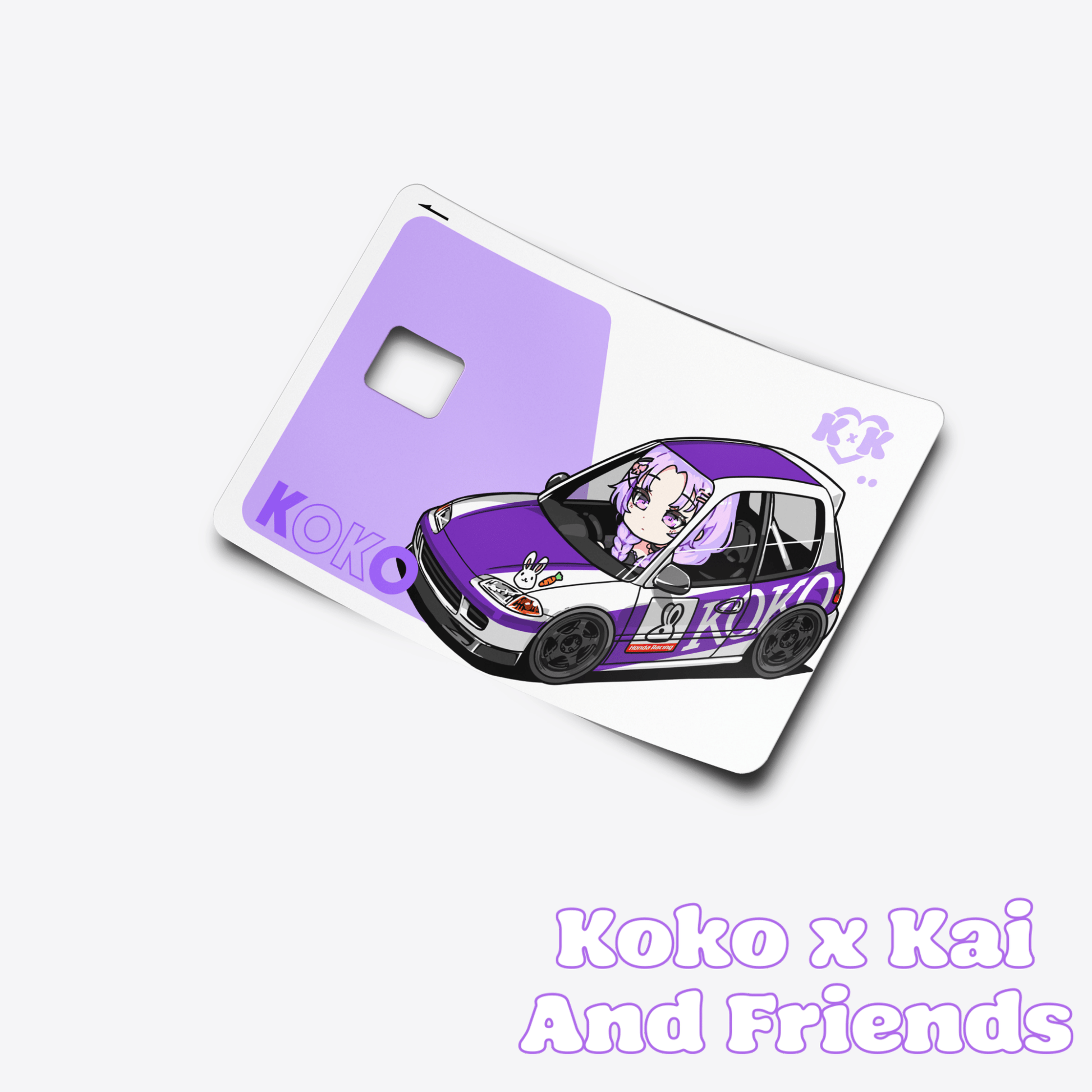 Koko Car Card Skin - Koko x Kai and FriendsDecalKokai Island