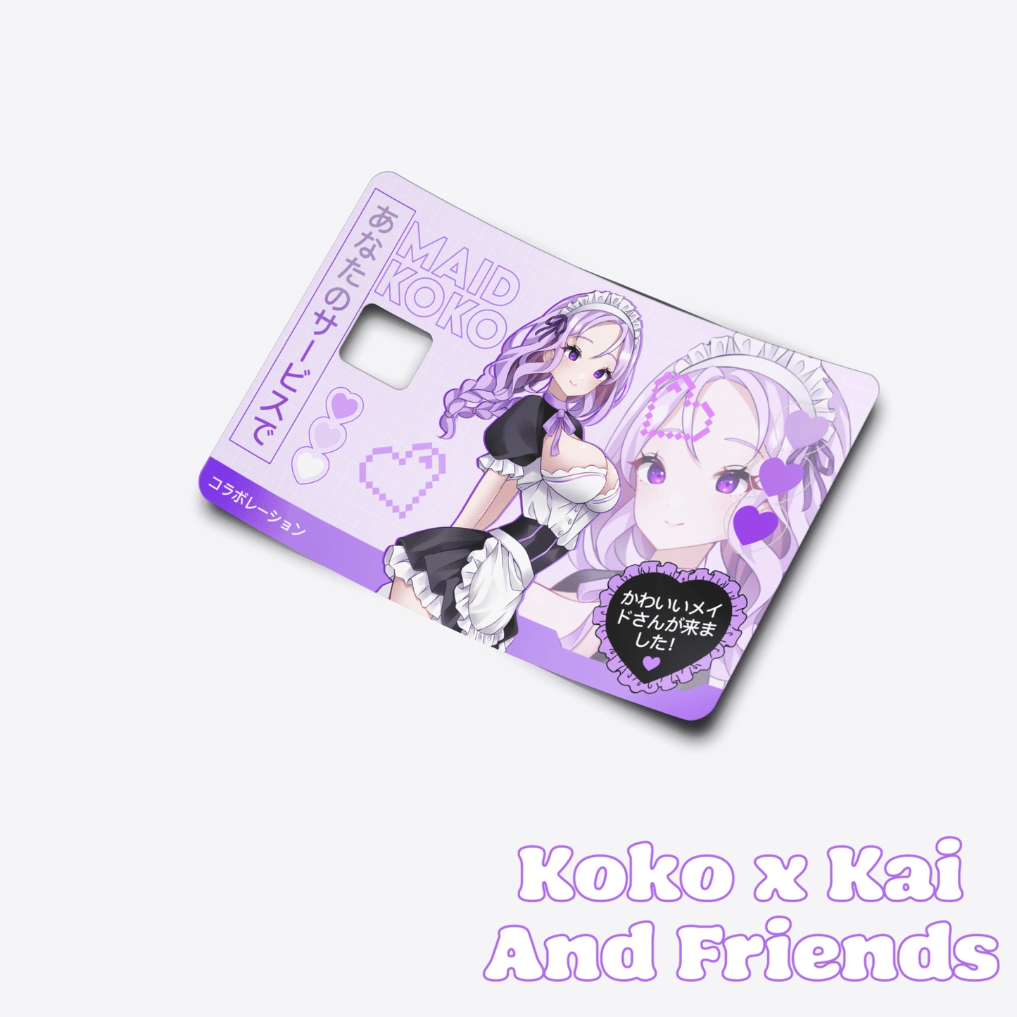 Koko Maid Card Skin - Koko x Kai and FriendsDecalKokai Island