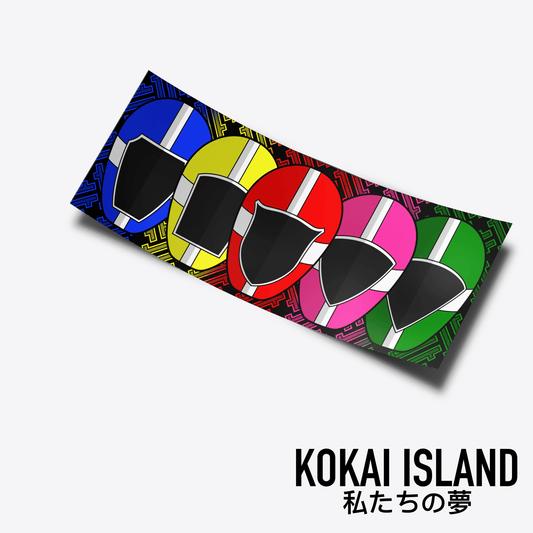 Lightspeed Rescue Slap - Power RangersDecalKokai Island