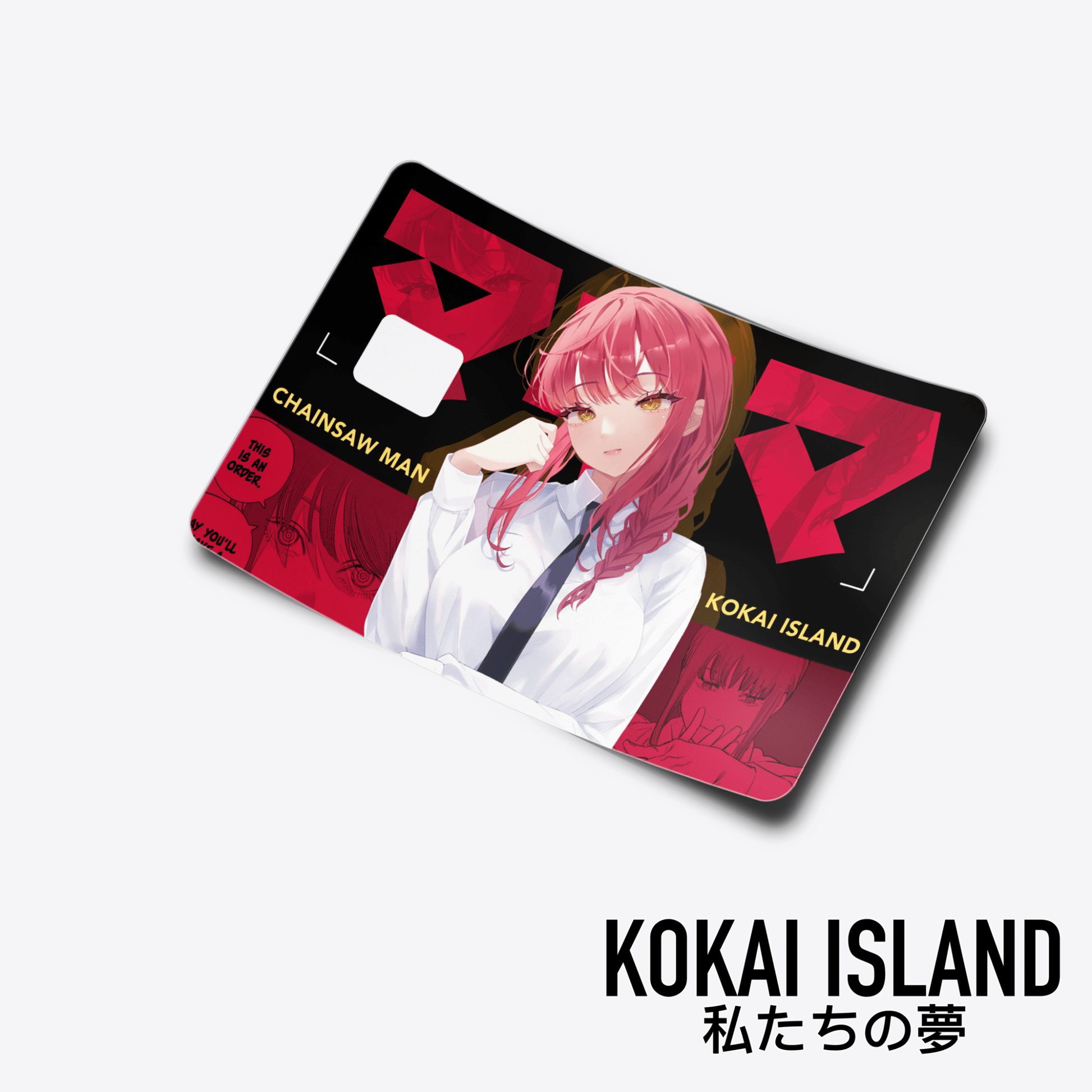 Makima card skin - Chainsaw ManDecalKokai Island