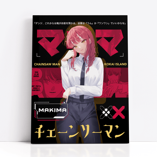 Makima Print - Chainsaw ManPrintKokai Island