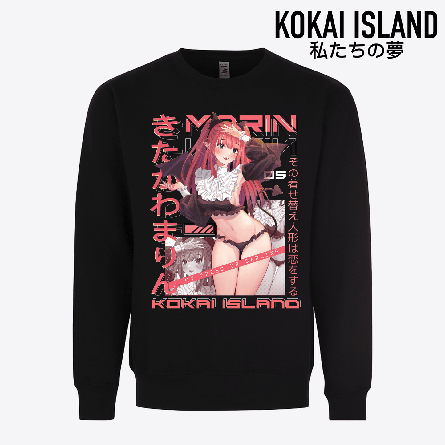 Marin Succubus Crewneck - My Dress Up DarlingKokai Island