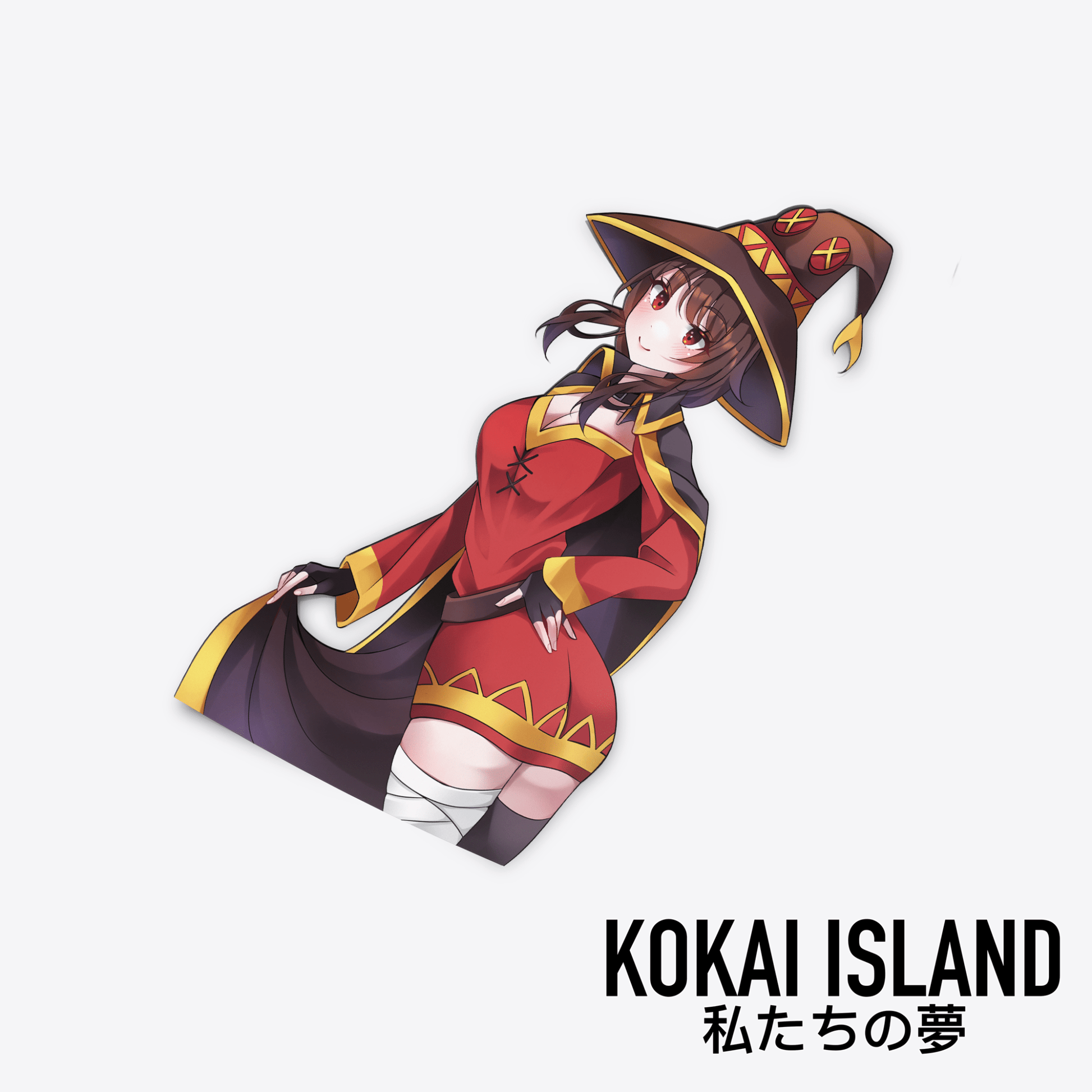 Megumin Decal - KonosubaDecalKokai Island
