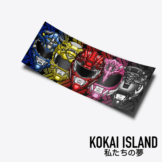 Mighty Morphin Slap - Power RangersDecalKokai Island
