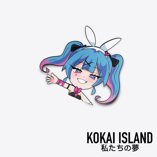 Miku Rabbit Chibi DecalDecalKokai Island