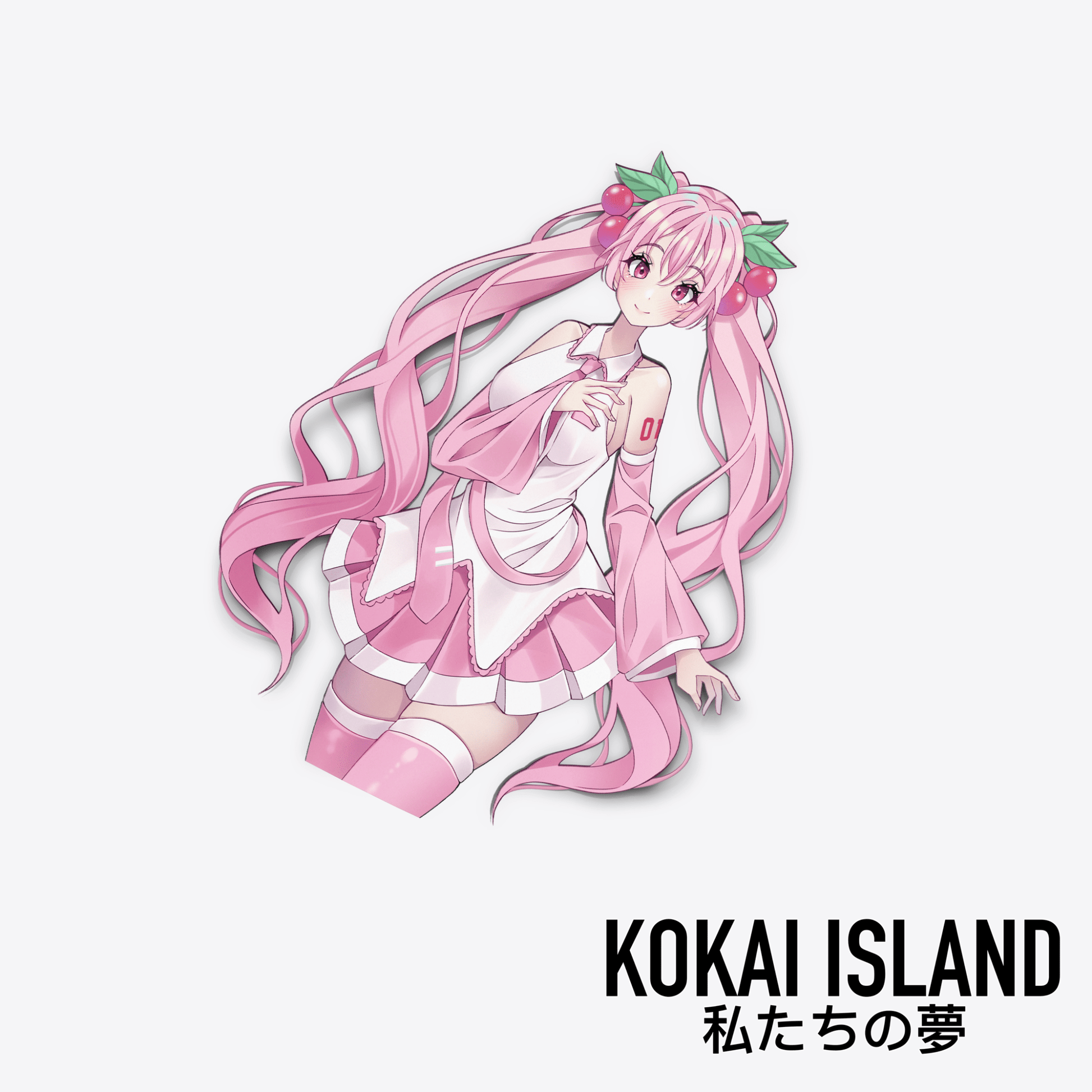 Miku Sakura Decal - Hatsune MikuDecalKokai Island
