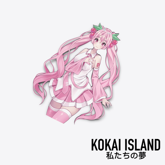 Miku Sakura Decal - Hatsune MikuDecalKokai Island