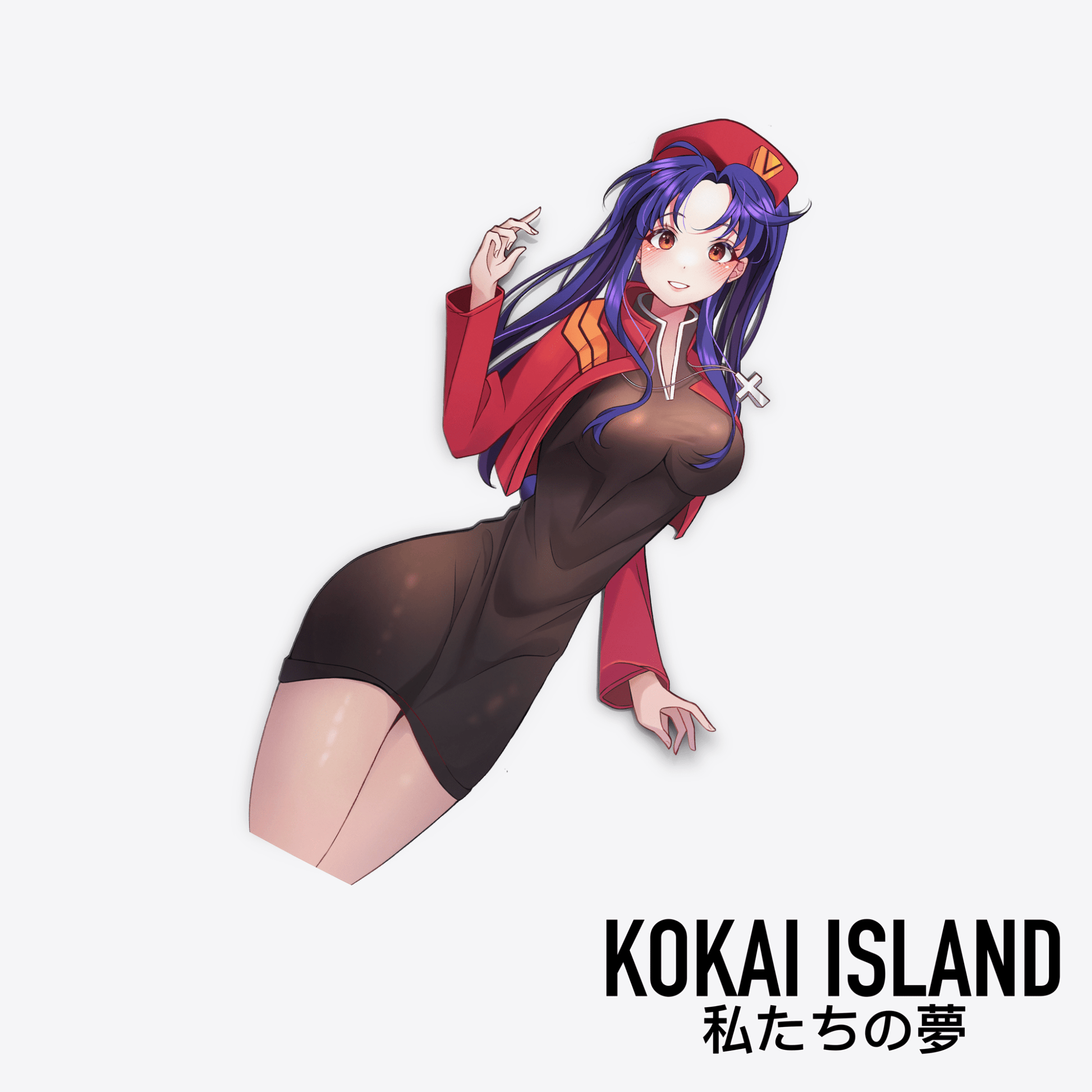 Misato Decal - EvangelionDecalKokai Island