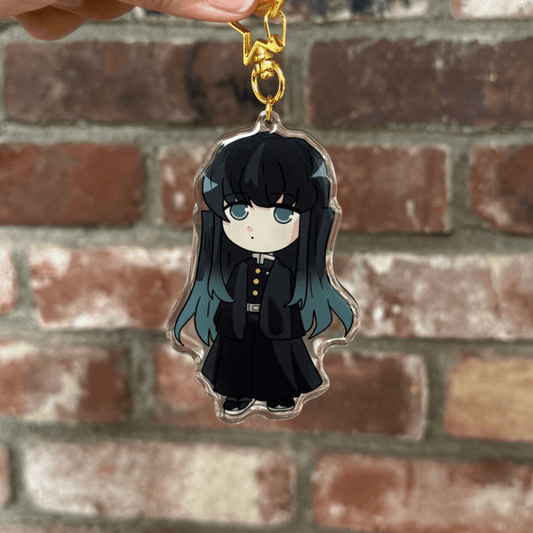 Mist Breathing Chibi Keychain - DSKeychainKokai Island