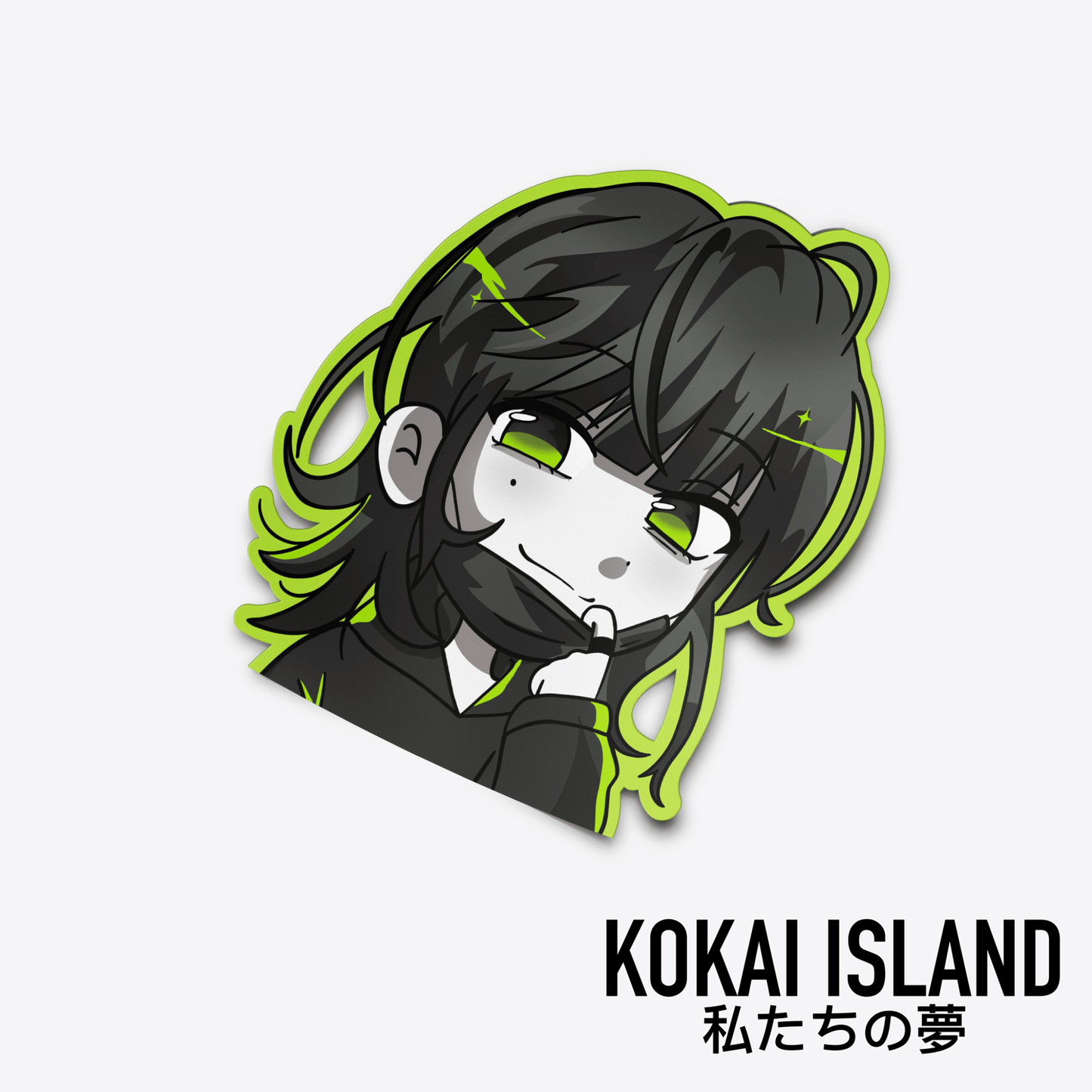 Mitsuki Koga Chibi Decal - KiniOtoDecalKokai Island