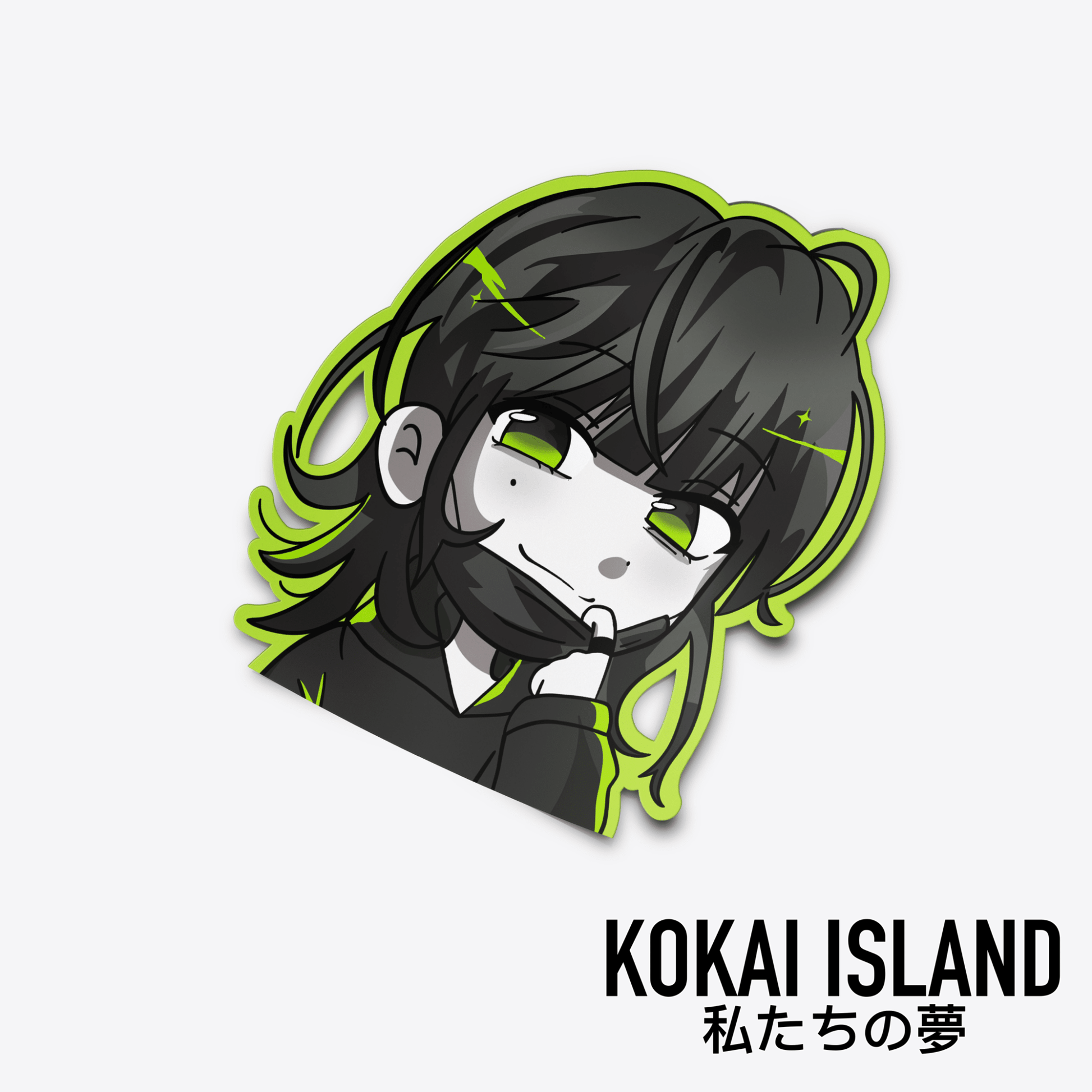 Mitsuki Koga Chibi Decal - KiniOtoDecalKokai Island