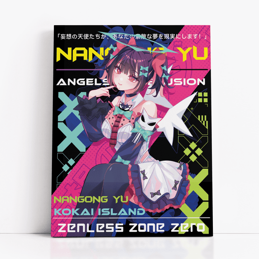 Nangong Yu Print - Zenless Zone ZeroPrintKokai Island