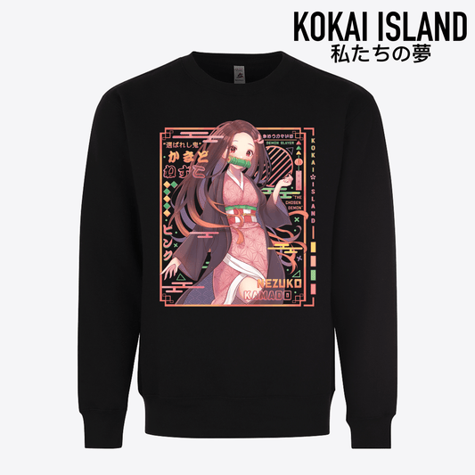 Nezuko Crewneck - Demon SlayerCrewneckKokai Island