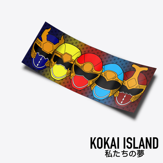 Ninja Storm Slap - Power RangersDecalKokai Island