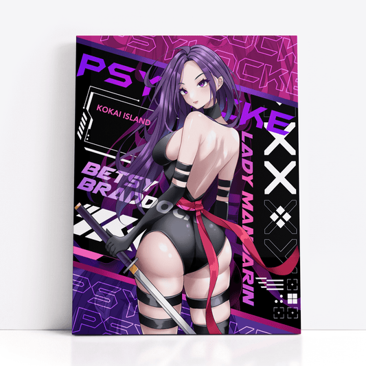 Psylocke Print- Comic GirlsPrintKokai Island