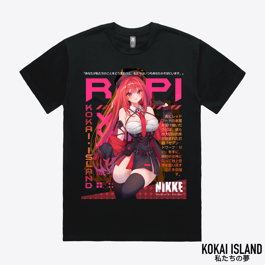 Rapi: Red Hood T-Shirt - Nikke: Goddess of VictoryShirtKokai Island