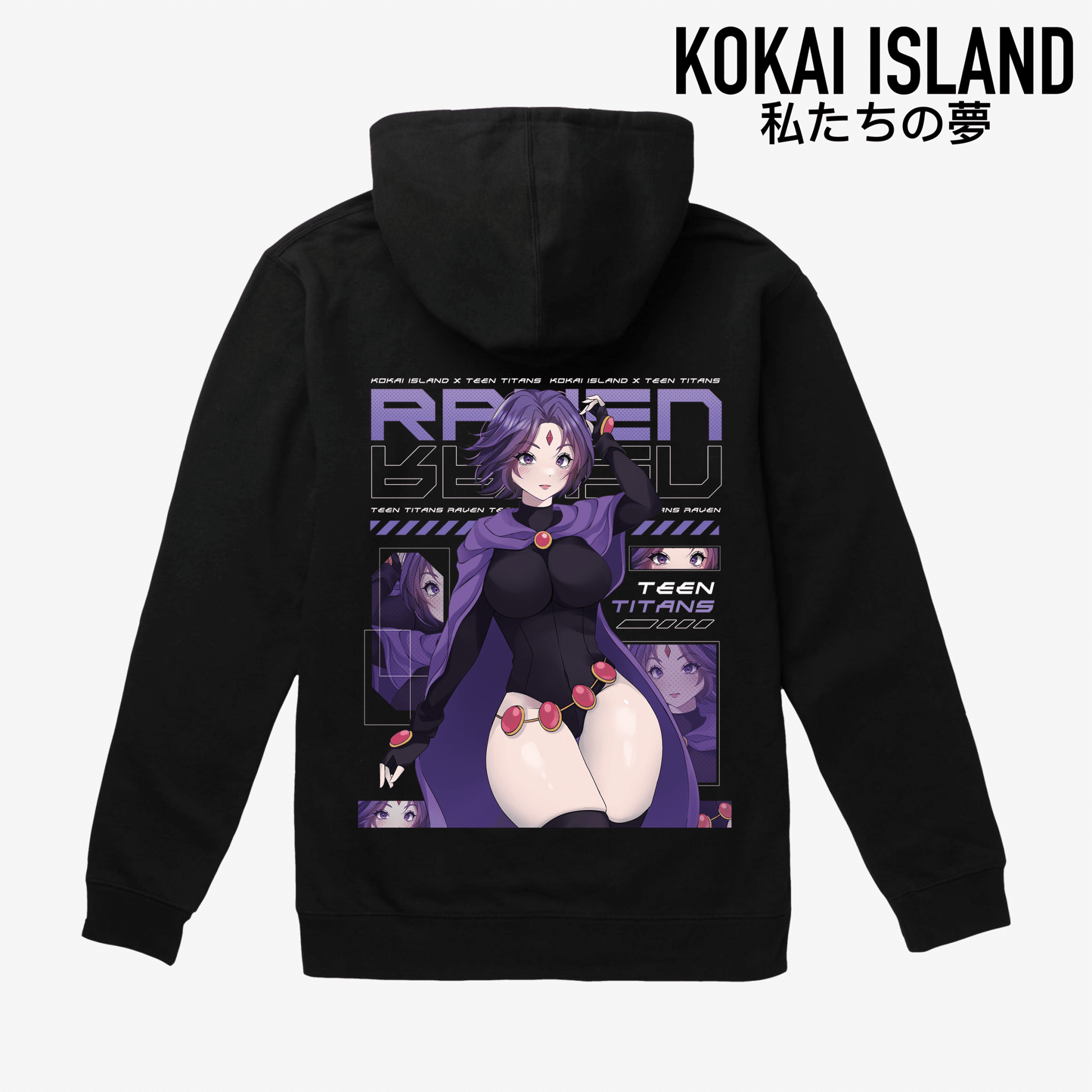 Raven Hoodie - DC GirlsHoodieKokai Island