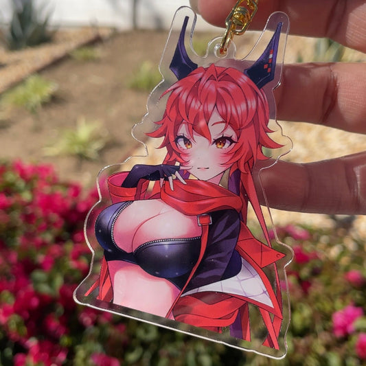 Red Hood Keychain - NikkeKeychainKokai Island