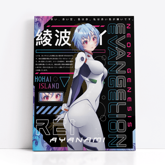 Rei Print - EvangelionPrintKokai Island