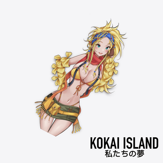 Rikku Decal - Final FantasyDecalKokai Island