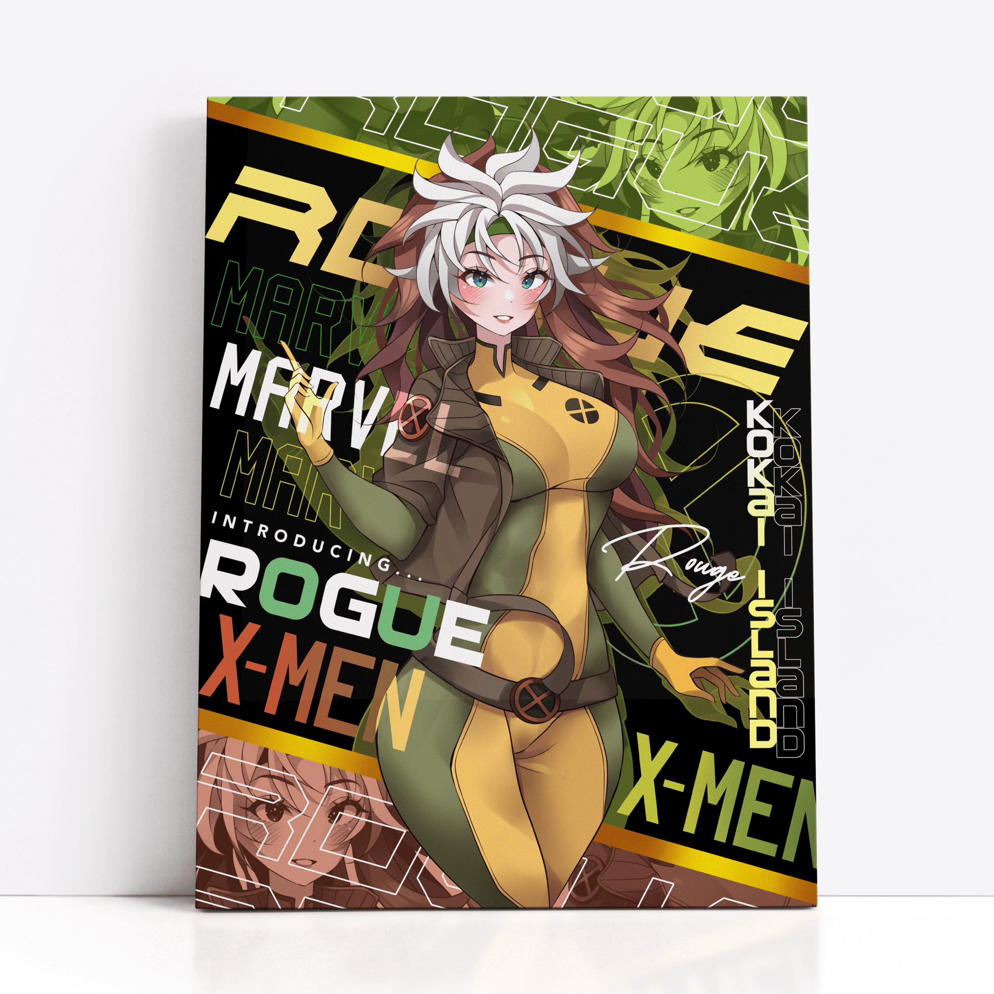 Rogue Print - Comic GirlsPrintKokai Island