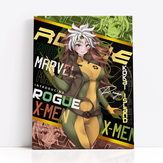 Rogue Print - Comic GirlsPrintKokai Island
