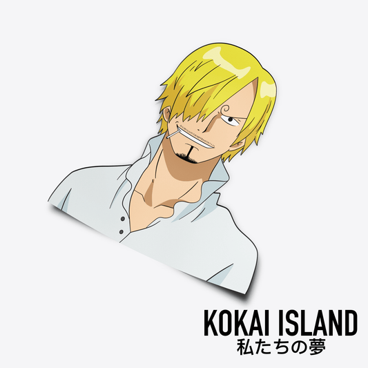 Sanji Half Body DecalDecalKokai Island