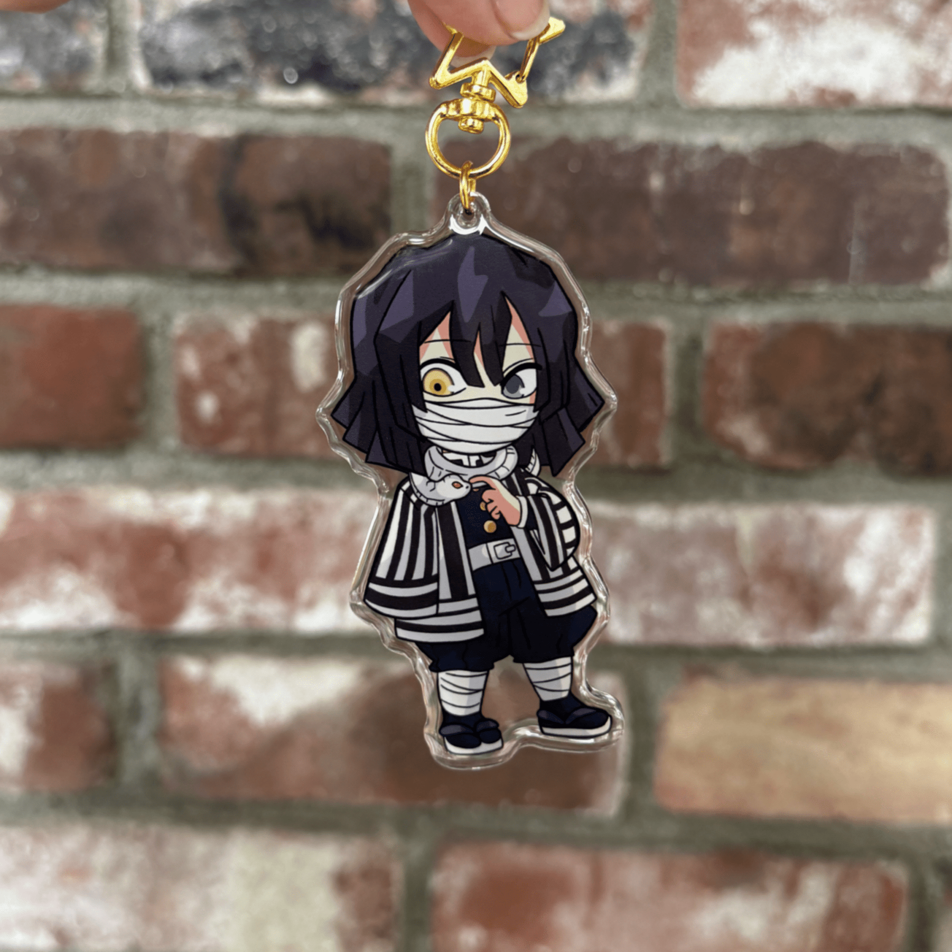 Serpent Breathing Chibi Keychain - DSKeychainKokai Island
