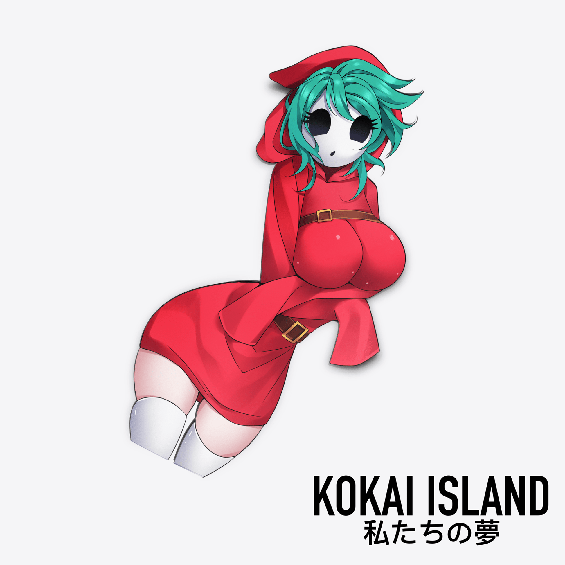 Shy Gal Decal - Mushroom KingdomDecalKokai Island