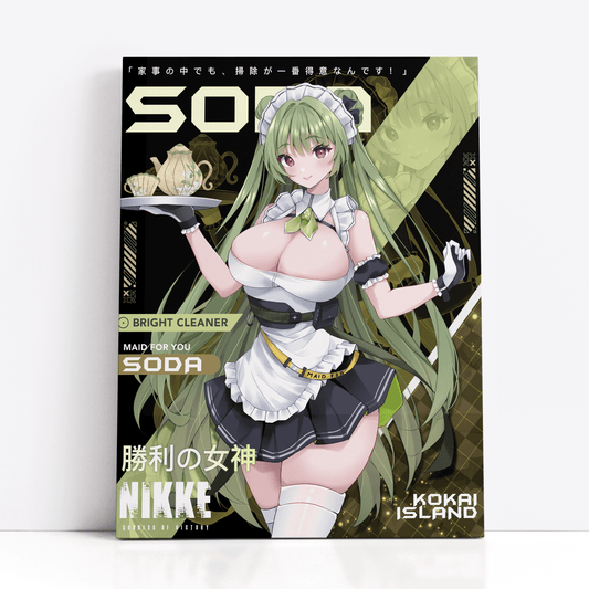 Soda Maid Print - Goddess of Victory: NikkePrintKokai Island
