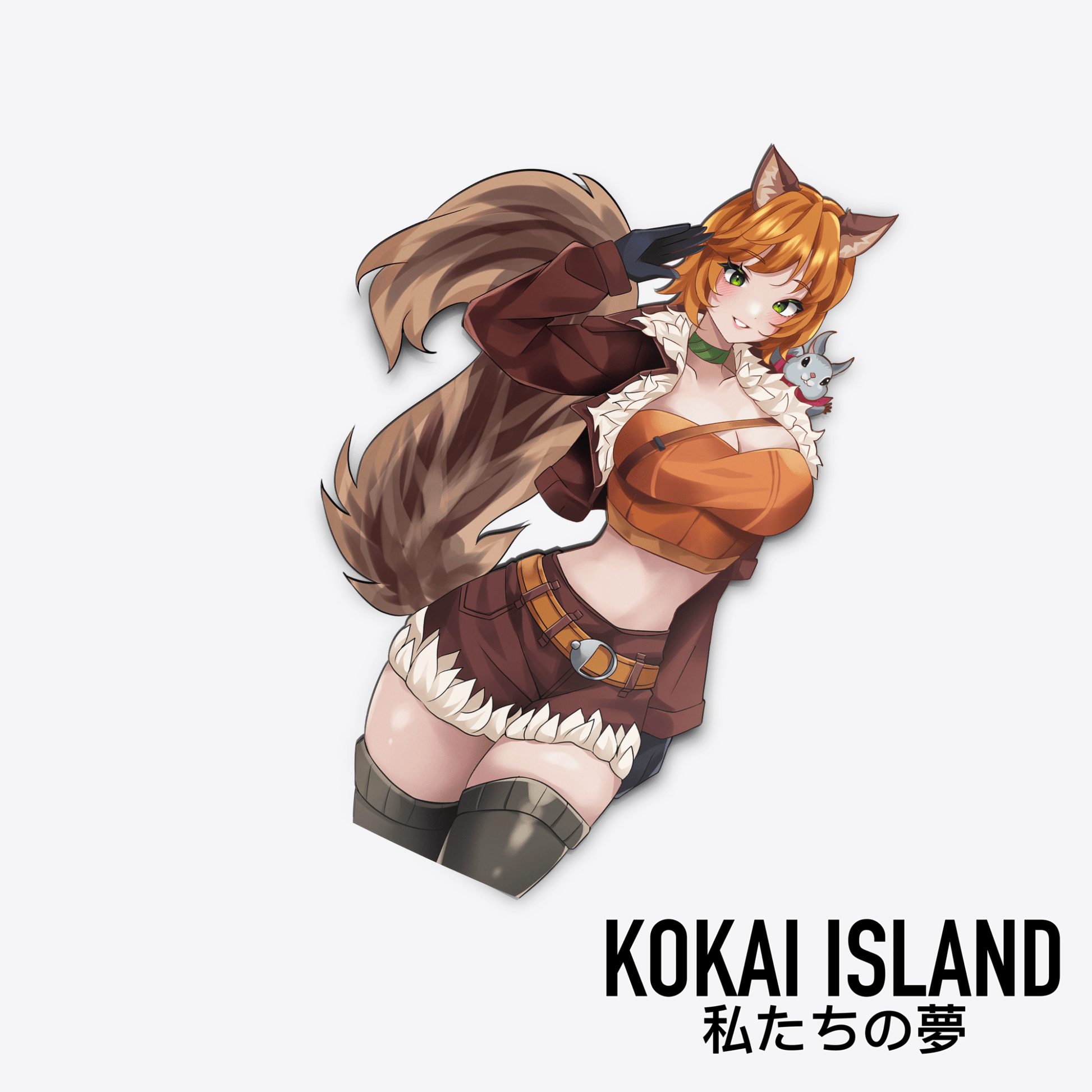 Squirrel Girl DecalDecalKokai Island