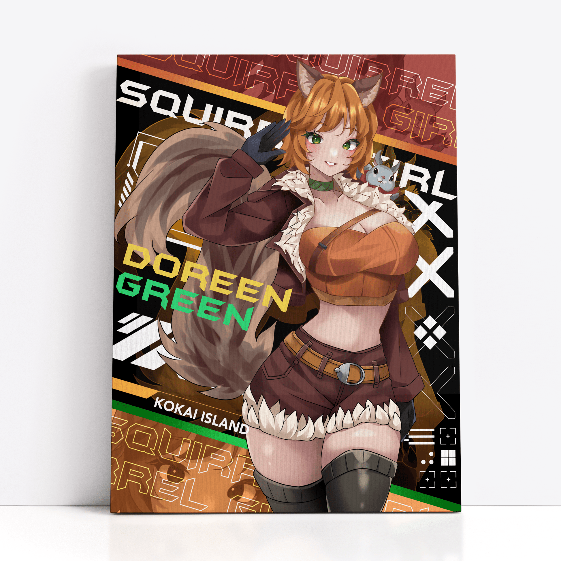 Squirrel Girl Print- Comic GirlsPrintKokai Island