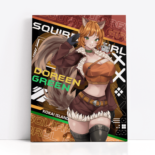 Squirrel Girl Print- Comic GirlsPrintKokai Island