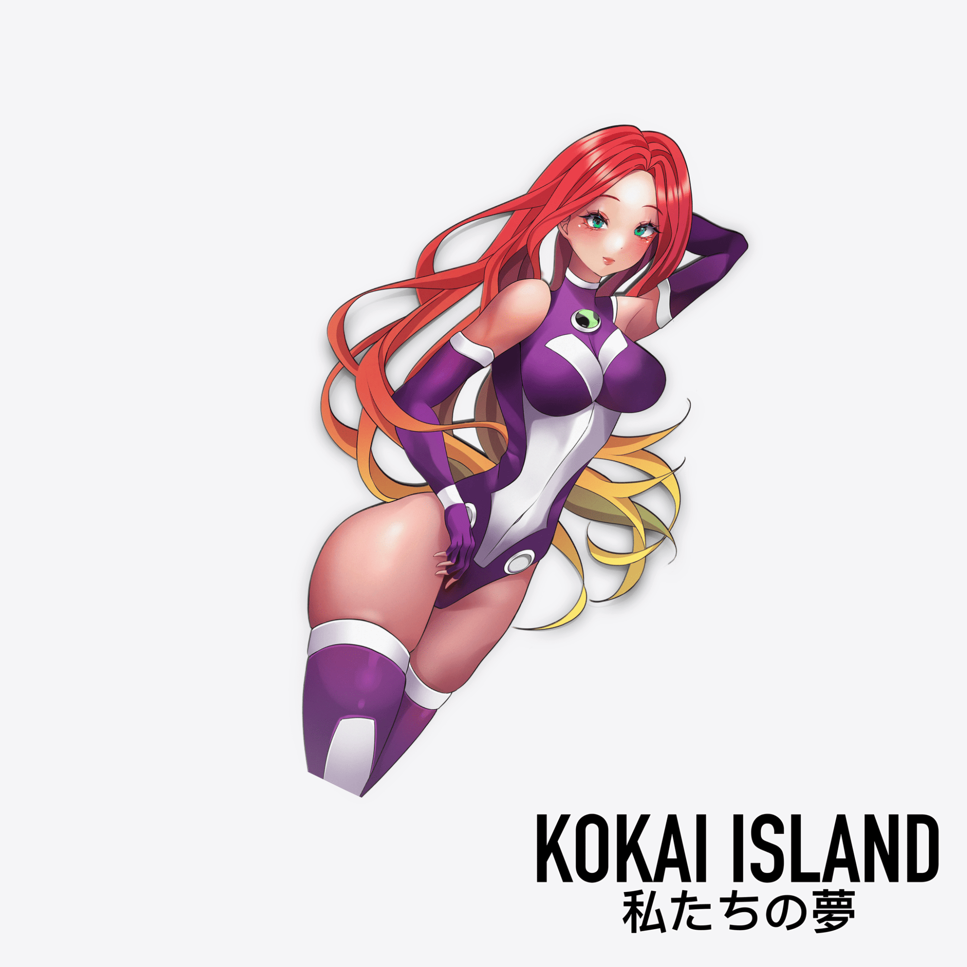 Starfire Decal - DCDecalKokai Island