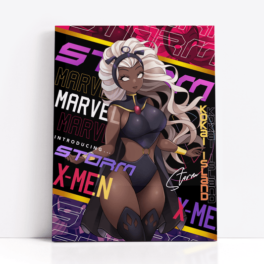 Storm Print - Comic GirlsPrintKokai Island