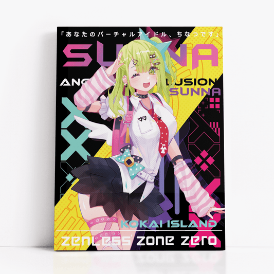 Sunna Print - Zenless Zone ZeroPrintKokai Island
