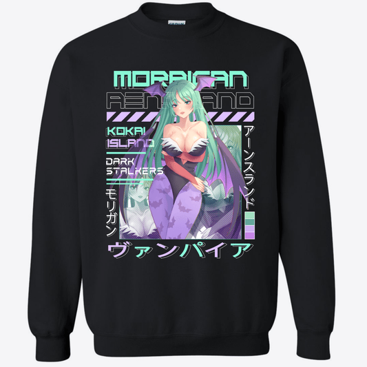 Teal Succubus CrewneckKokai Island