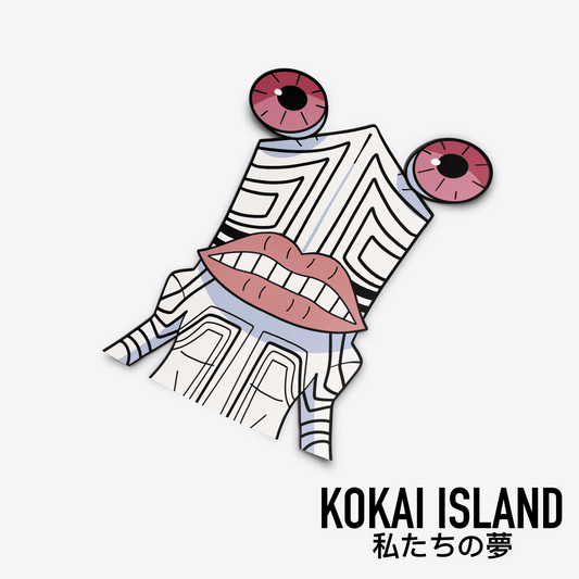 The Serpoian Chibi Decal - DandadanDecalKokai Island