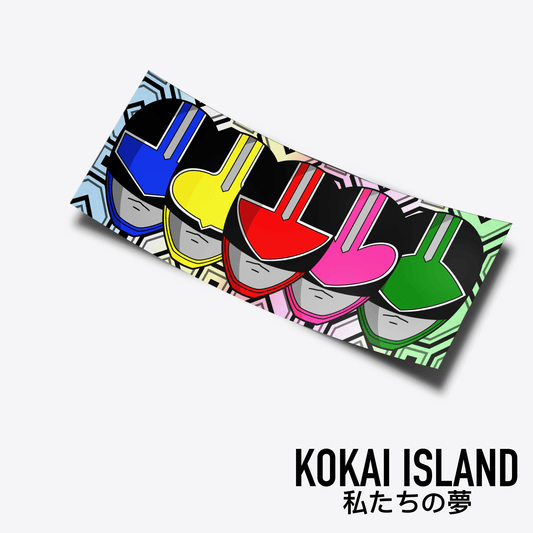 Time Force Slap - Power RangersDecalKokai Island