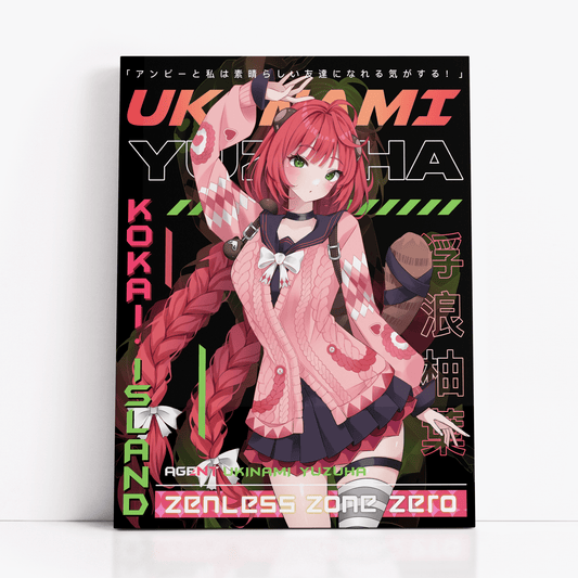 Yuzuha Print - Zenless Zone ZeroPrintKokai Island