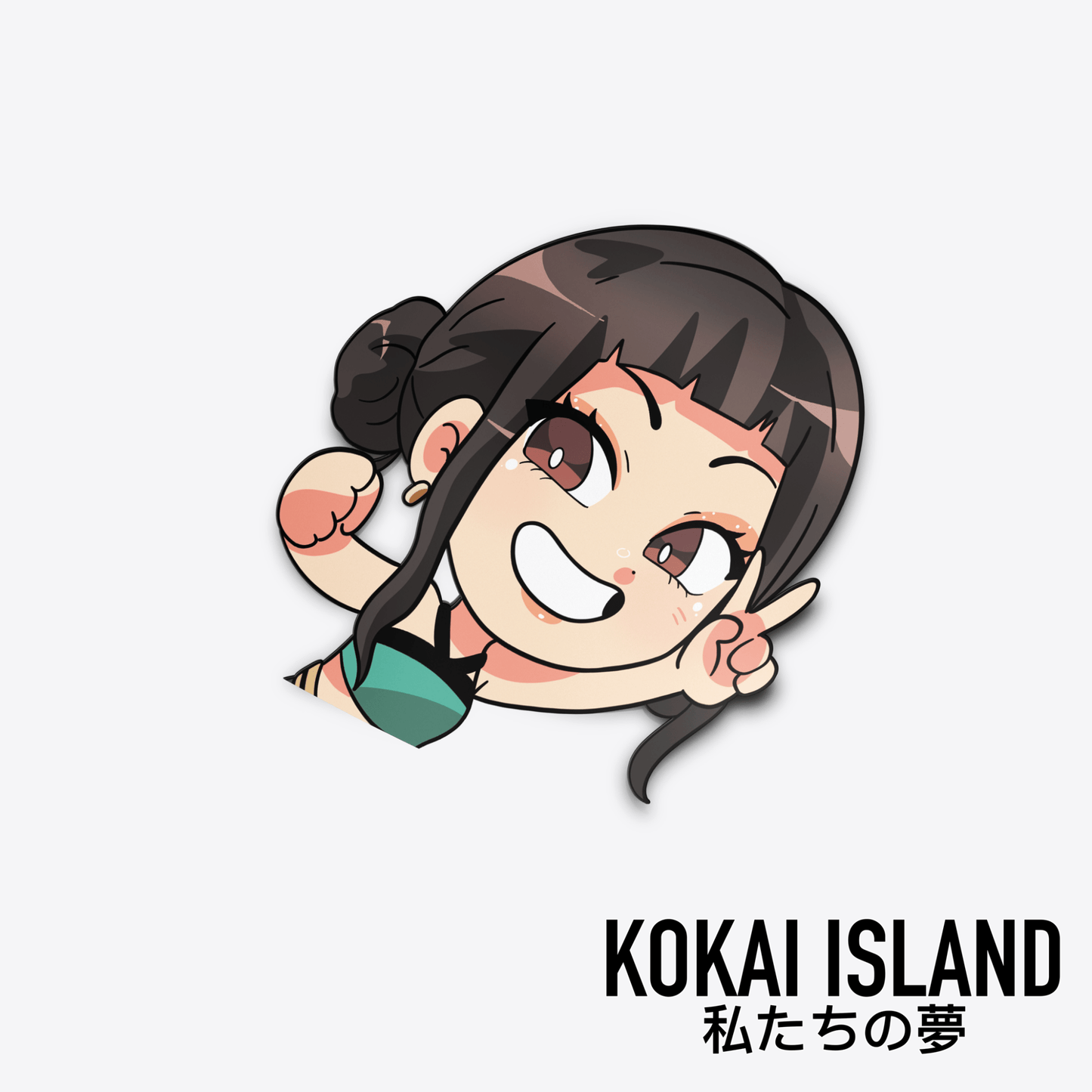 Zoey Chibi Decal - KPop Demon HuntersDecalKokai Island